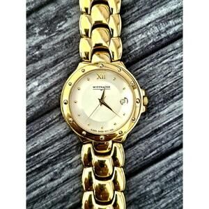 Rare‎ Vintage Wittnauer Mens Swiss Watch Sapphire Crystal